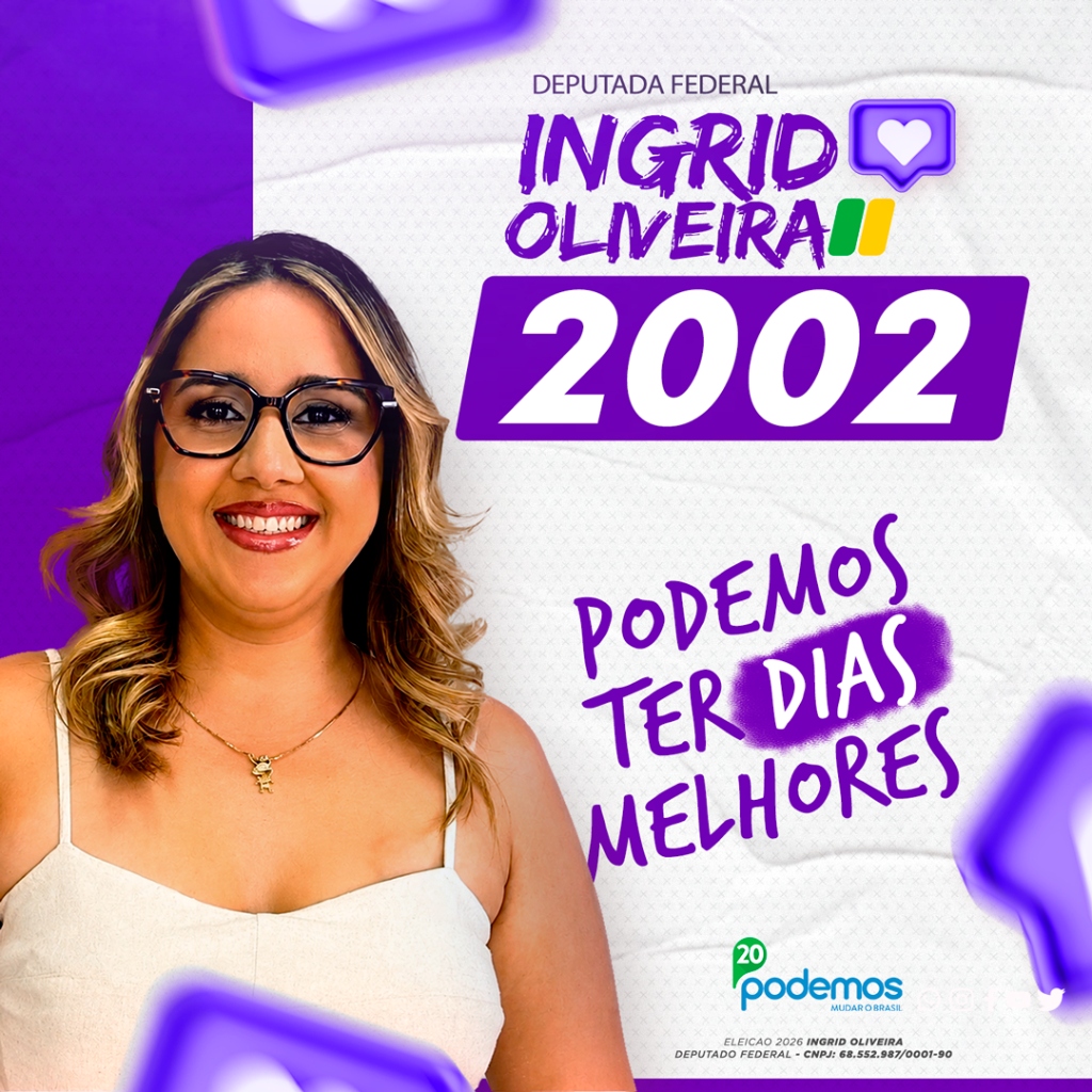 Foto de Ingrid Oliveira, candidata a Deputada Federal por Sergipe, número 2002